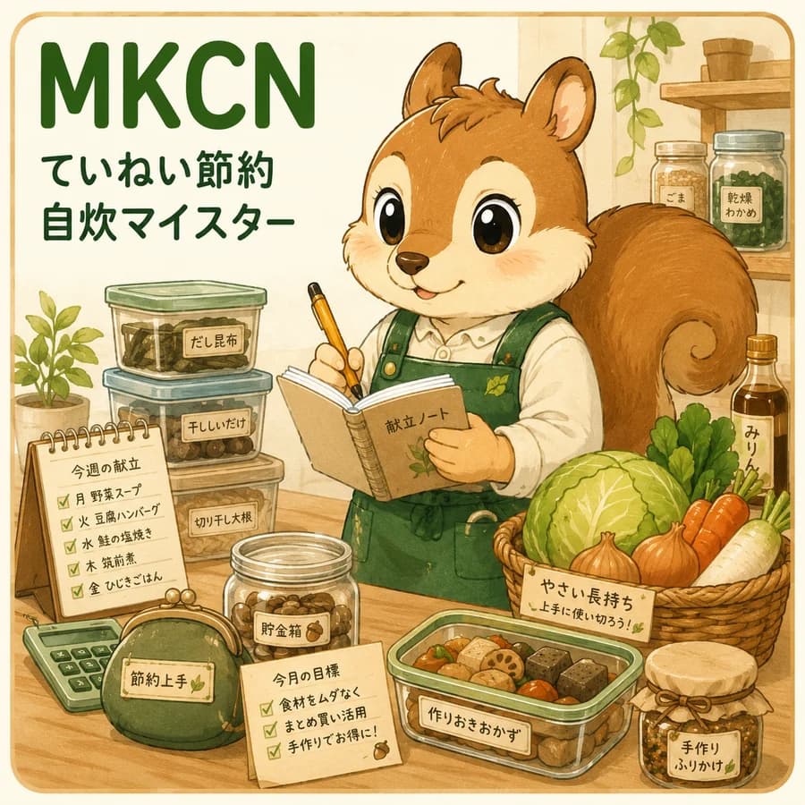 MKCN ていねい節約自炊マイスター