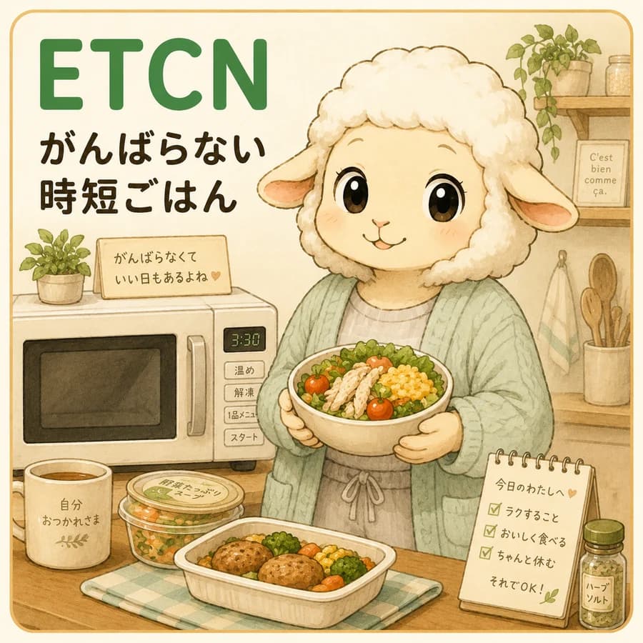 ETCN がんばらない時短ごはん